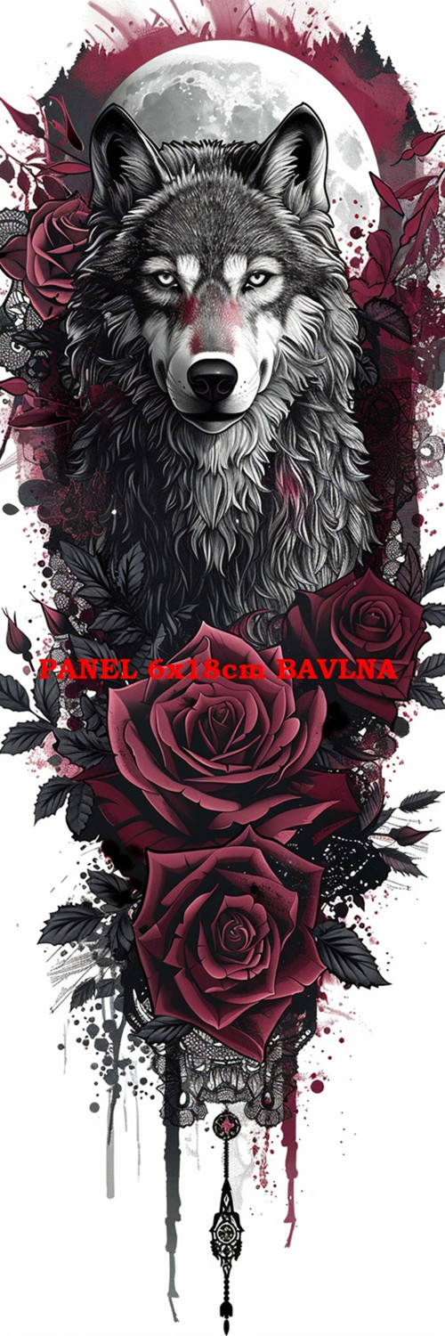Kočárkovina panel 6x18 cm skladem