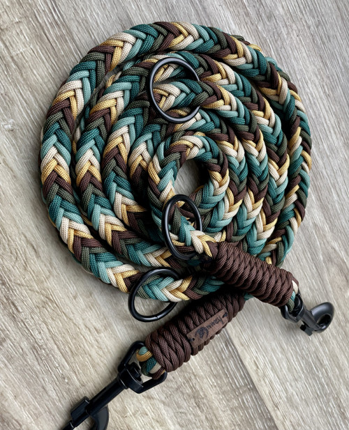 Přepínací paracord vodítko-1,5 m