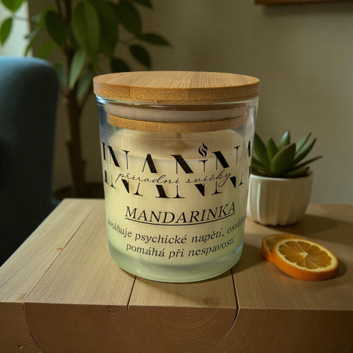 Sojová svíčka Nobiliska - mandarinka