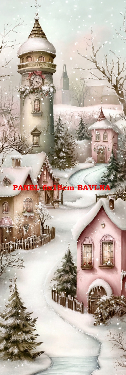 Kočárkovina panel 6x18 cm skladem