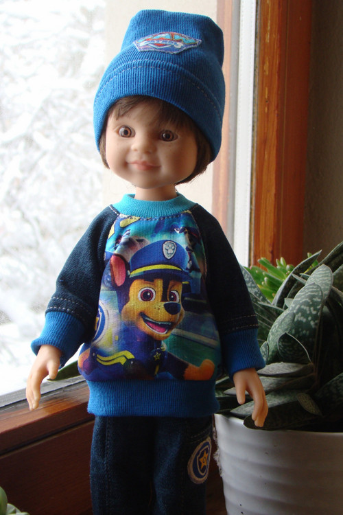 Paola Reina 32 cm - triko + tepláčky a čepice