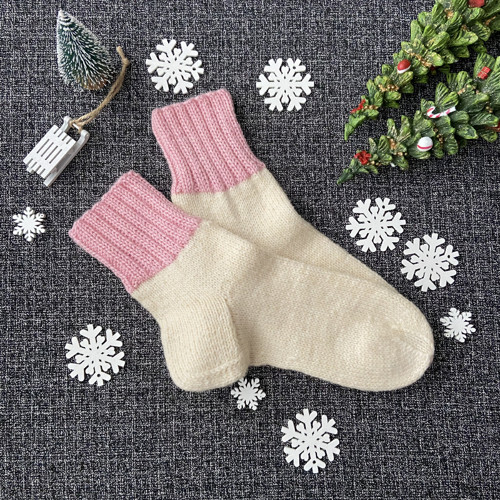 Dámské, dívčí ponožky vel. 35-36 Vlna 100%