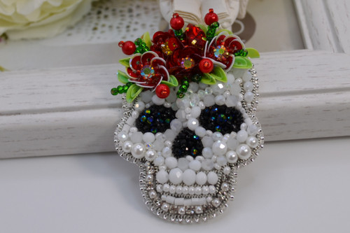 Brož Sugar skull
