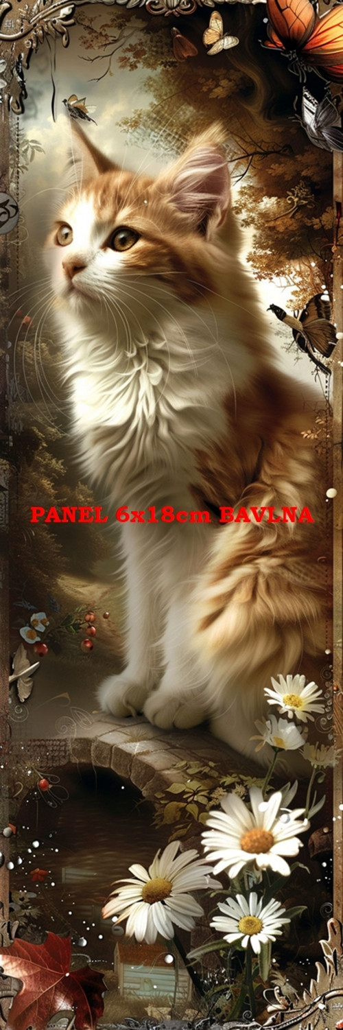 Kočárkovina panel 6x18 cm skladem