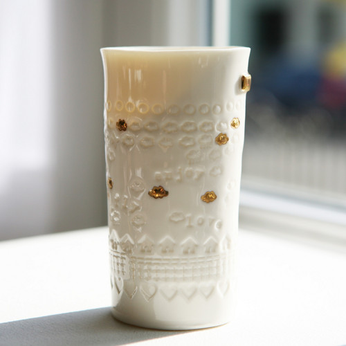 Pohár vysoký - porcelán