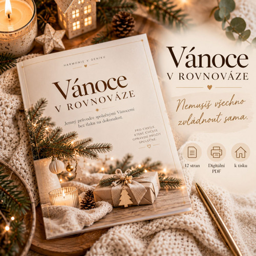 Vánoce v rovnováze – klidnější Vánoce bez stresu