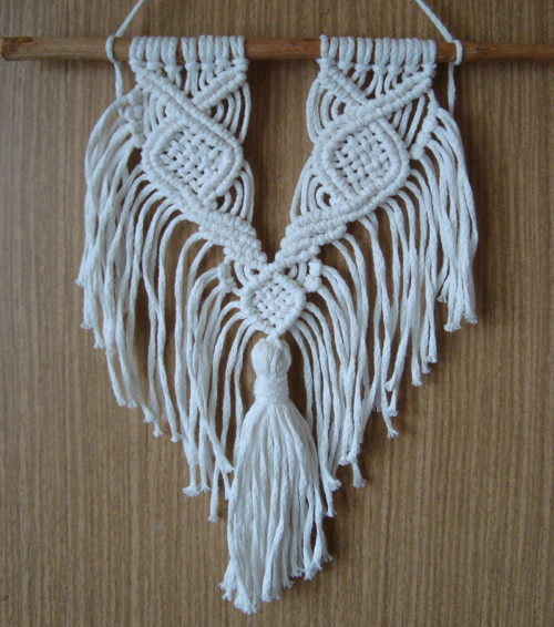 Macramé dekorace