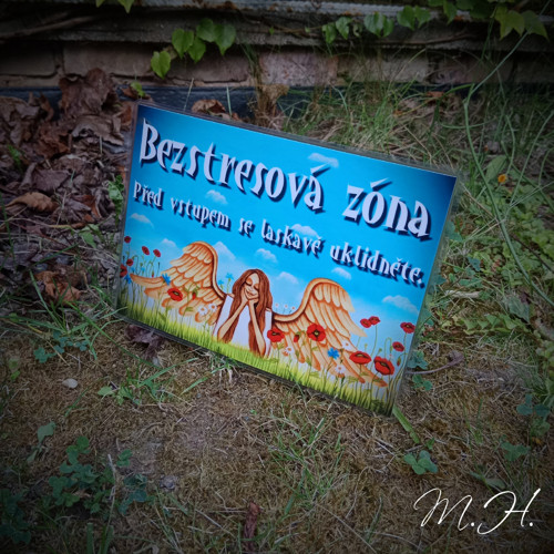 Bezstresová zóna - anděl s vlčími máky
