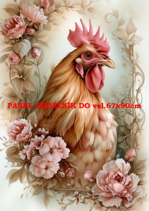 Bavlněný panel 18x25 cm skladem — foto 1
