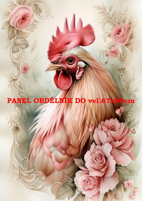 Bavlněný panel 18x25 cm skladem — foto 1