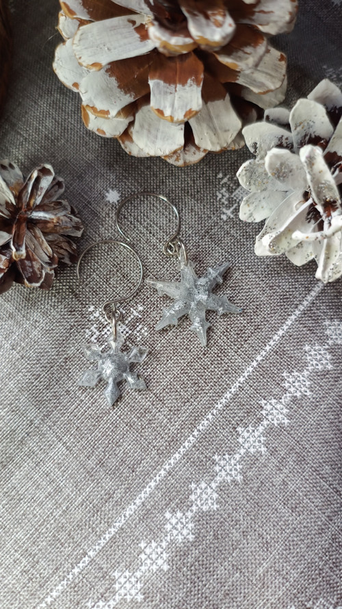 Sněhové vločky Silver