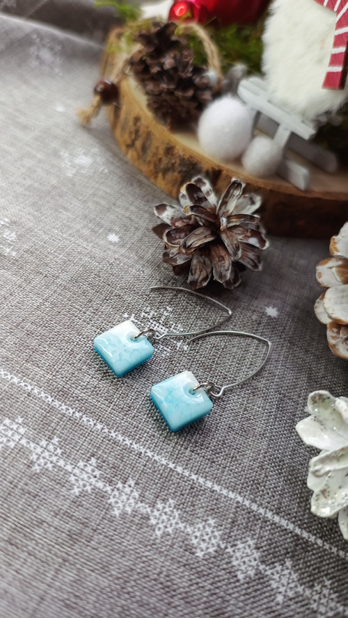 Square Winter Blue