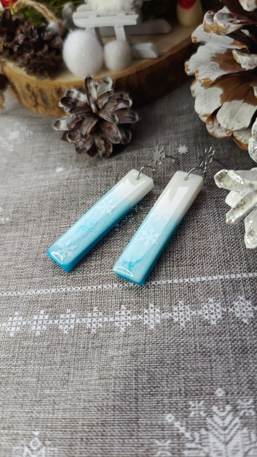 Rectangl Winter Blue
