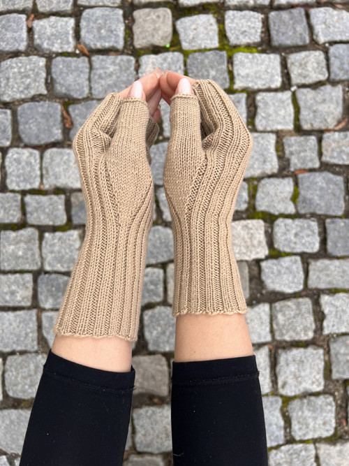 Rukavice bezprstové Merino Wool
