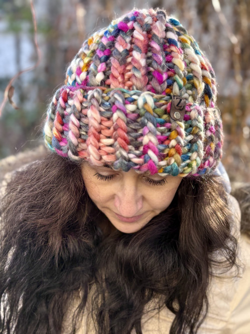 Chunky čapka yumi colors