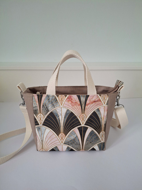 Mini tote bag II Art deco