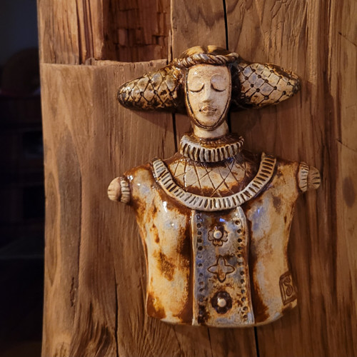 Keramická dáma " Manýrka" — foto 1