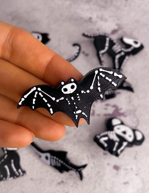 Odznáček pin skeleton Netopýr — foto 1