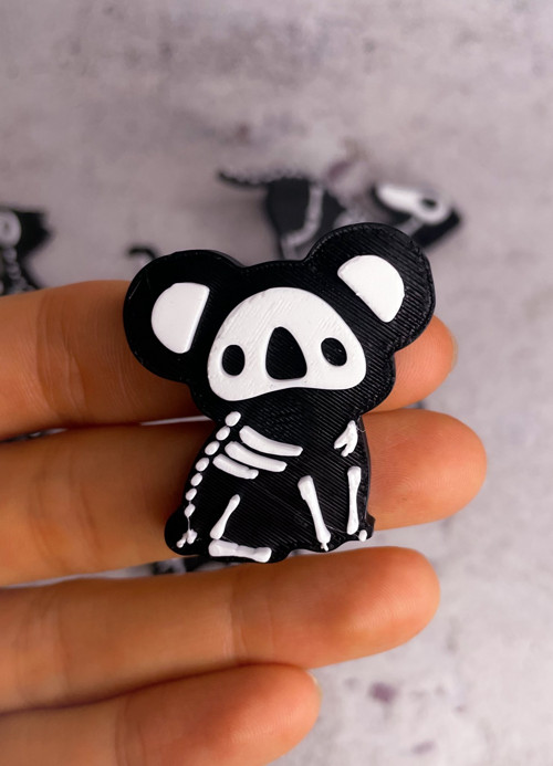 Odznáček pin skeleton Koala