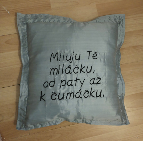 Polštářek pro miláčka