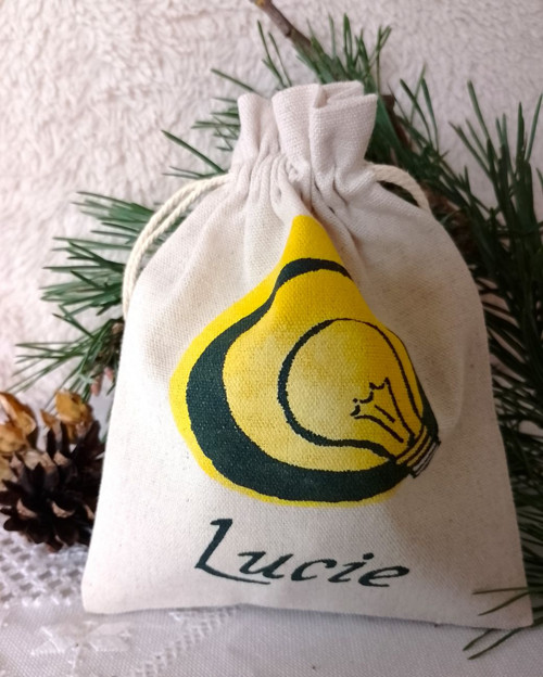 Lněný pytlík - Lucie