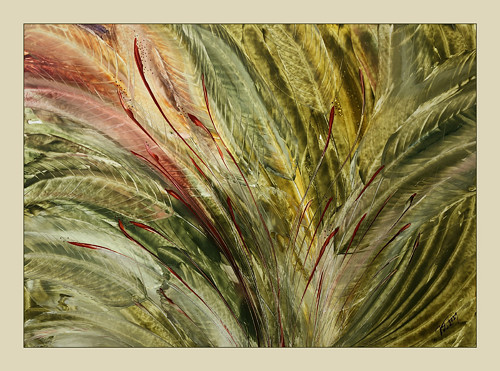 Enkaustika Pučení 70 x 50 cm