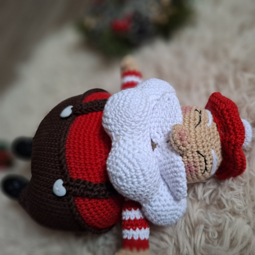 Háčkovaný papa Noel — foto 1