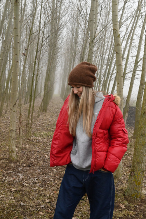 Čepice v kaštanové — foto 1