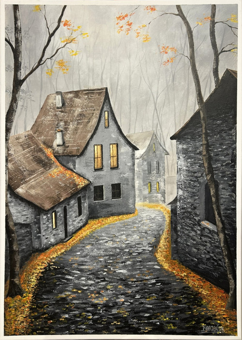 Podzimní ulička
