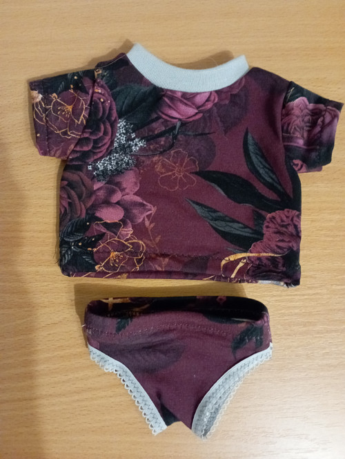 Tričko a kalhotky pro baby born 43 cm