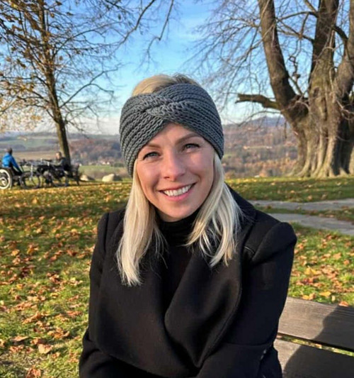 Podzimně/zimní čelenka