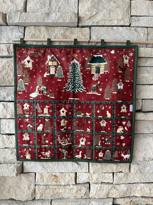 Adventní kalendář - vínový