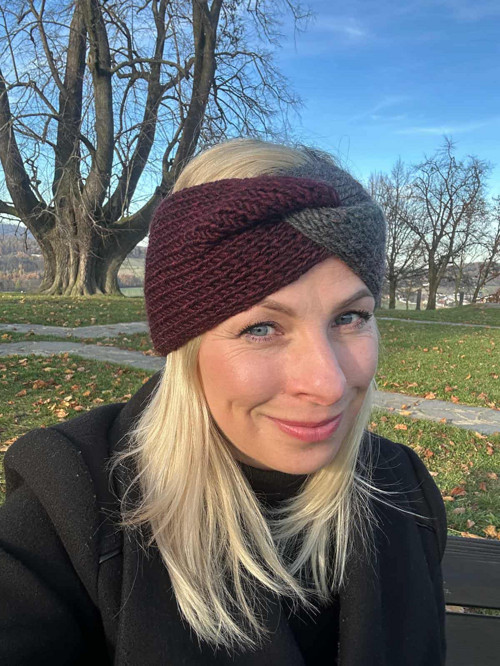 Podzimně/zimní čelenka