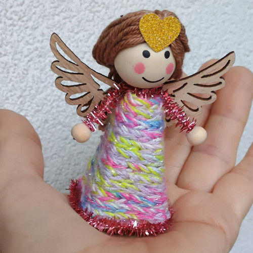 Barevný andílek