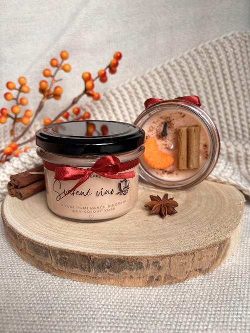Sójová svíčka - Svařené víno