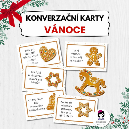 Konverzační kartičky - Vánoce | Advent | zima