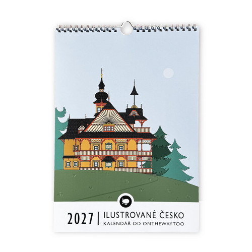 Kalendář 2027 A4+ Ilustrované česko