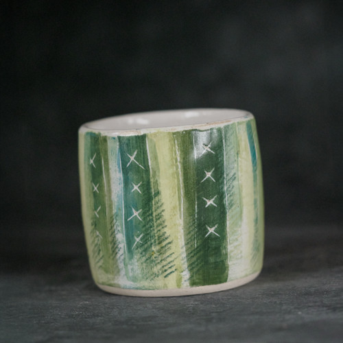 100 Artsy Greeny - zelenkavý