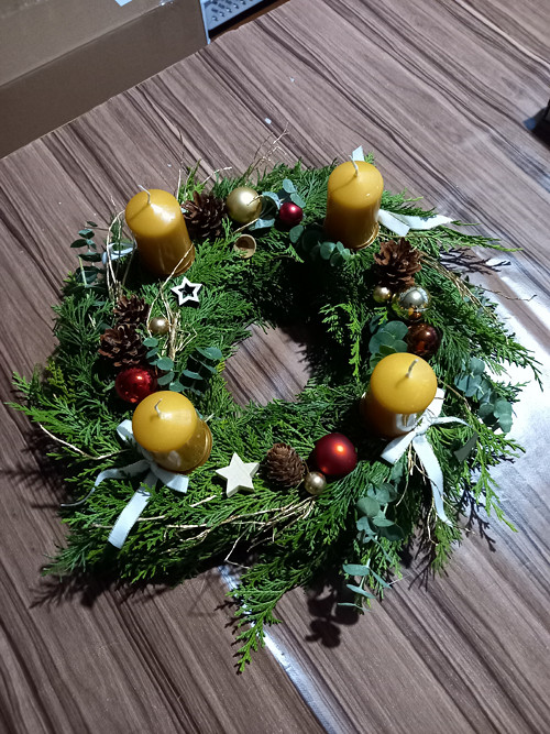 Adventní věnec — foto 1