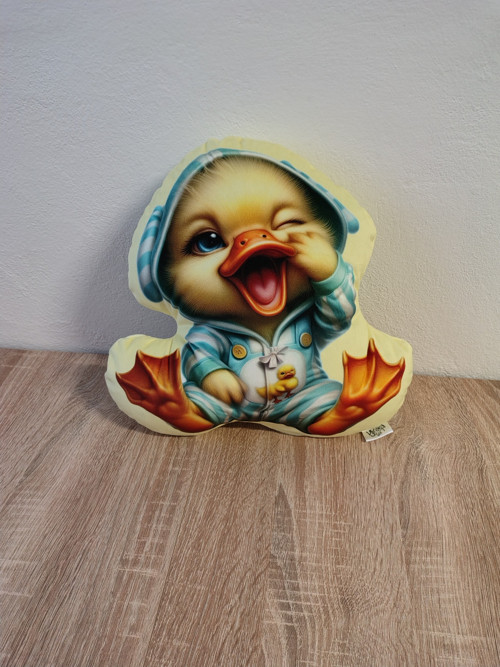 Ospalé kachňátko- 3D polštář — foto 1