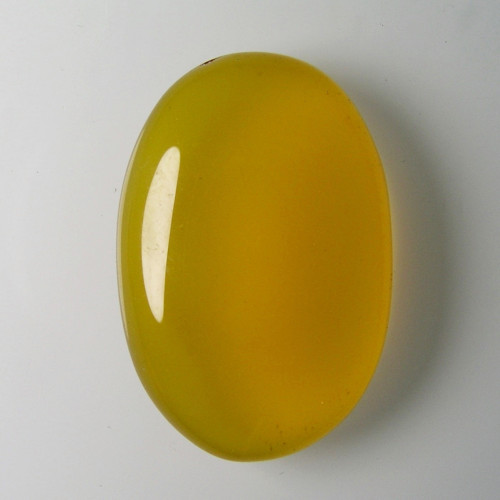 Přírodní, žlutý Chalcedon, 28,29 ct., 27,6x18,6 mm