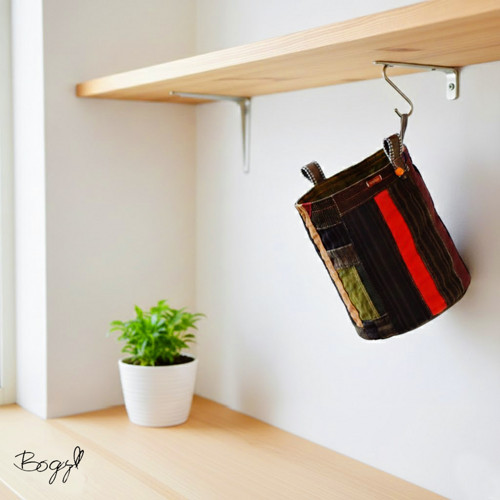 Recy sešívaný koš manšestrový, ZeroWaste 6