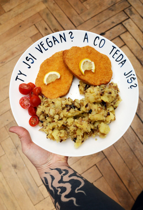 Děkorační talíř - Vegan