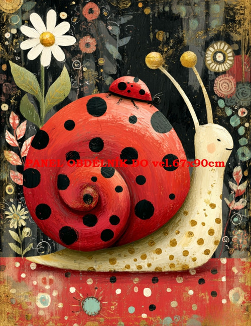 Bavlněný panel 19x25 cm - skladem