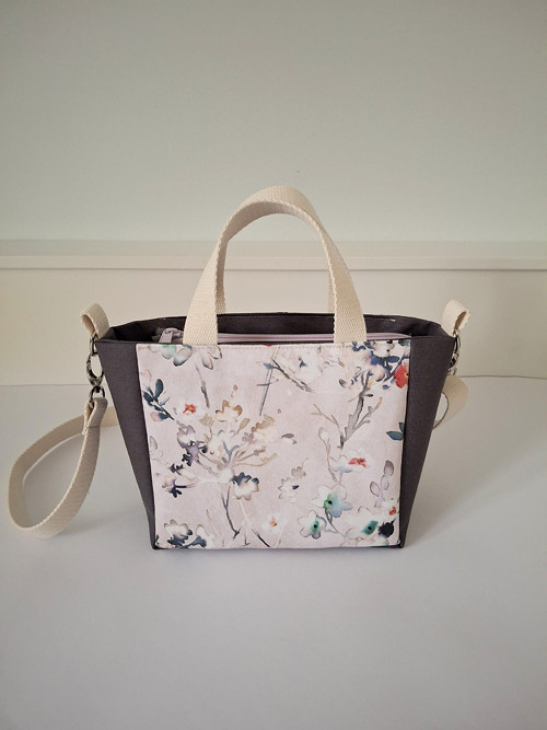 Mini tote bag IV pink