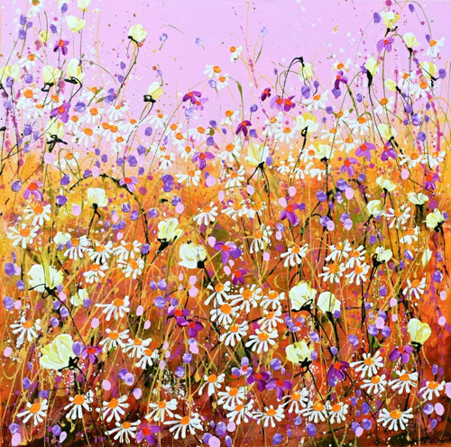 Letní louka........80x80cm