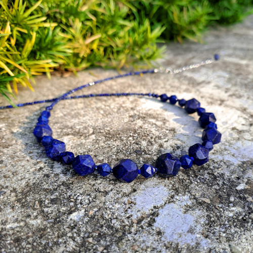 Náhrdelník - Lapis lazuli — foto 1