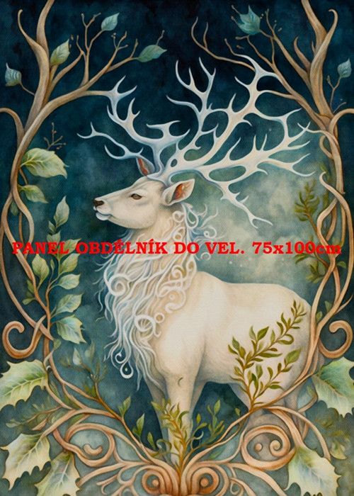 Bavlněný panel 14x20 cm - skladem — foto 1