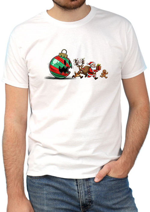 Pánské tričko "Christmas monster"