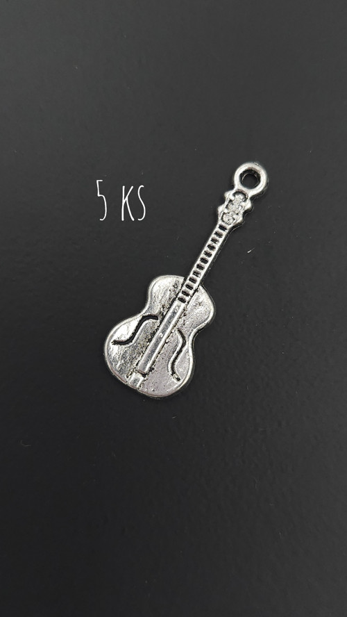 Kytara 25x10 mm, 5 ks — foto 1